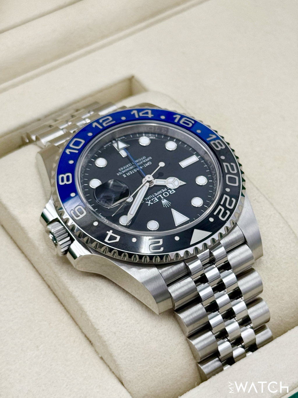 2025 Rolex GMT-Master II "Batgirl" 40mm 126710BLNR Jubilee