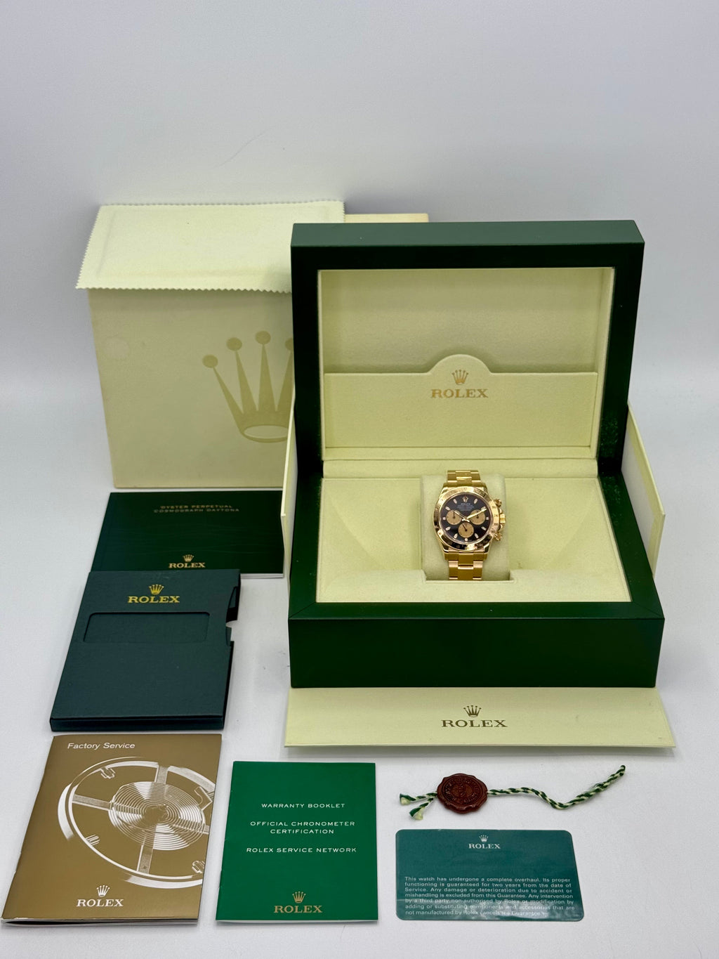 2000 Rolex Daytona "Paul Newman" 40mm 116528 Yellow Gold Black Dial