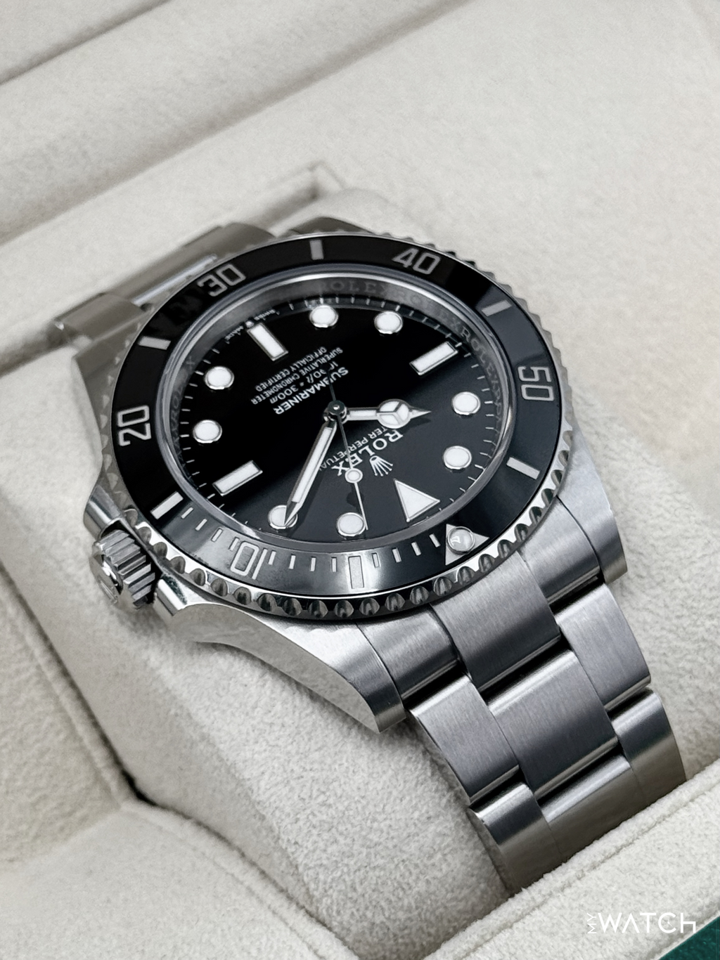 2024 Rolex Submariner 41mm 124060 Stainless Steel Black Dial