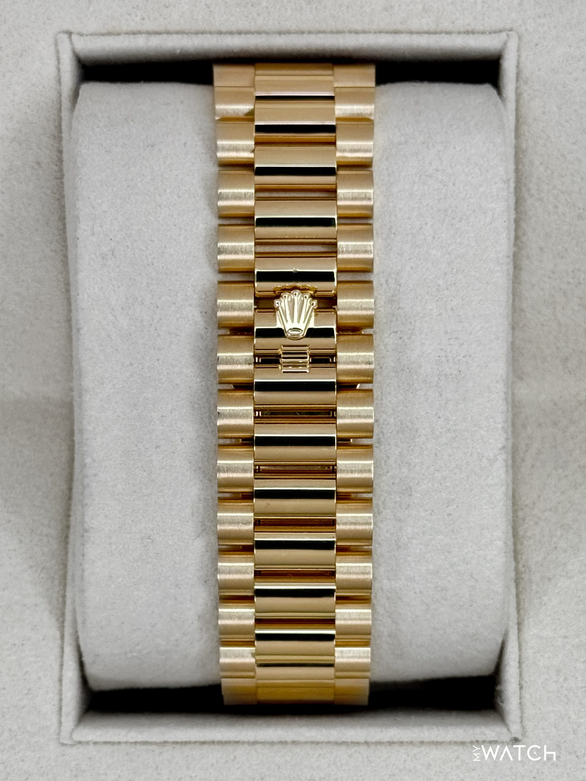 2020 Rolex Day-Date 40mm 228238 Champagne Stick Dial