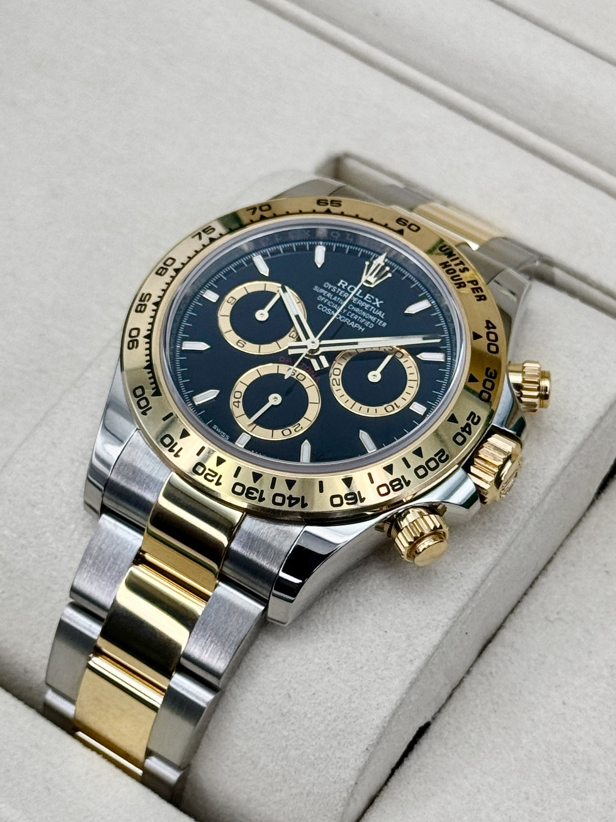 2025 Rolex Daytona 40mm 126503 Two-Tone Black Dial