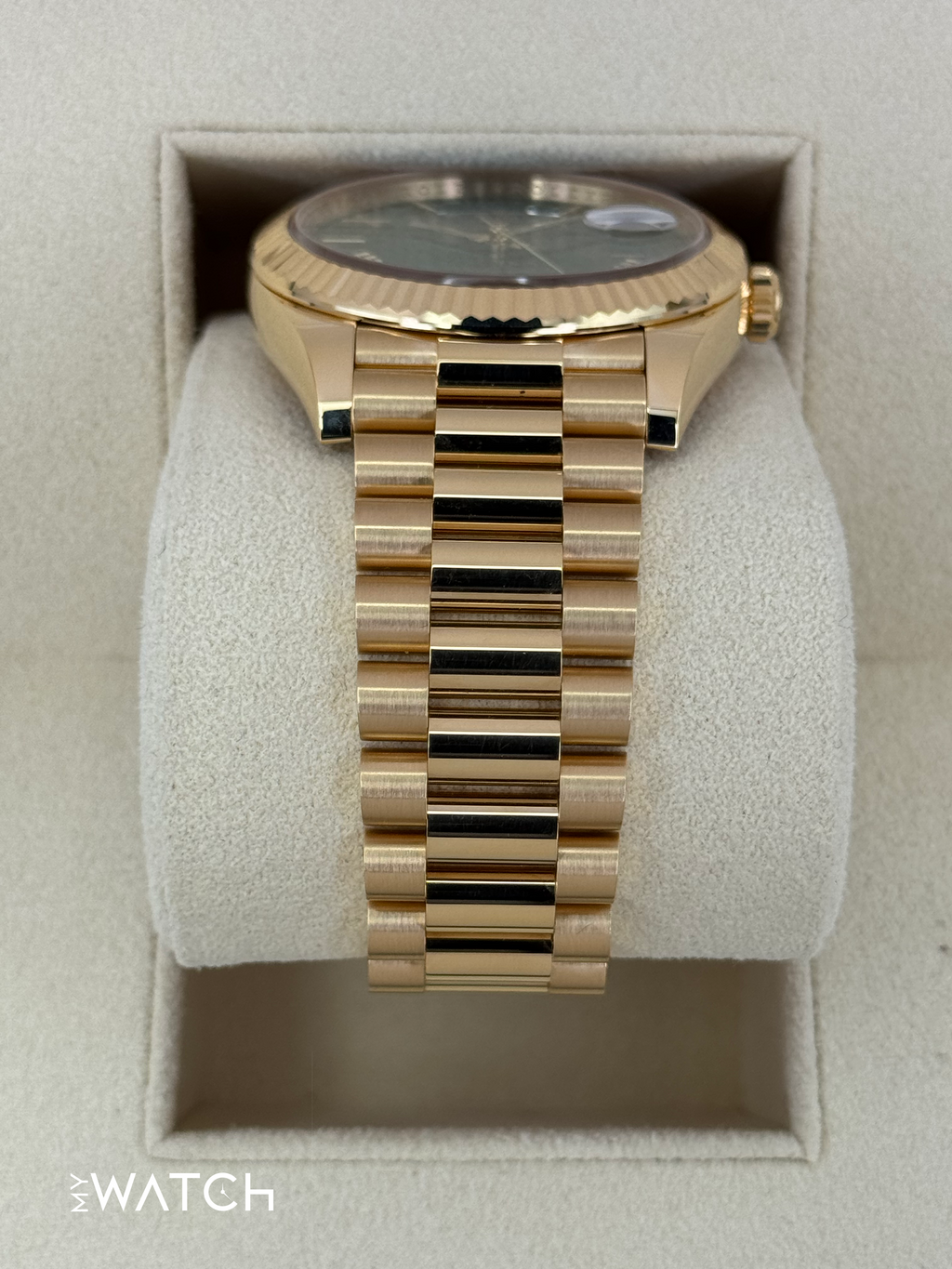 NEW 2025 Rolex Day-Date 40mm 228238 Presidential Green Dial