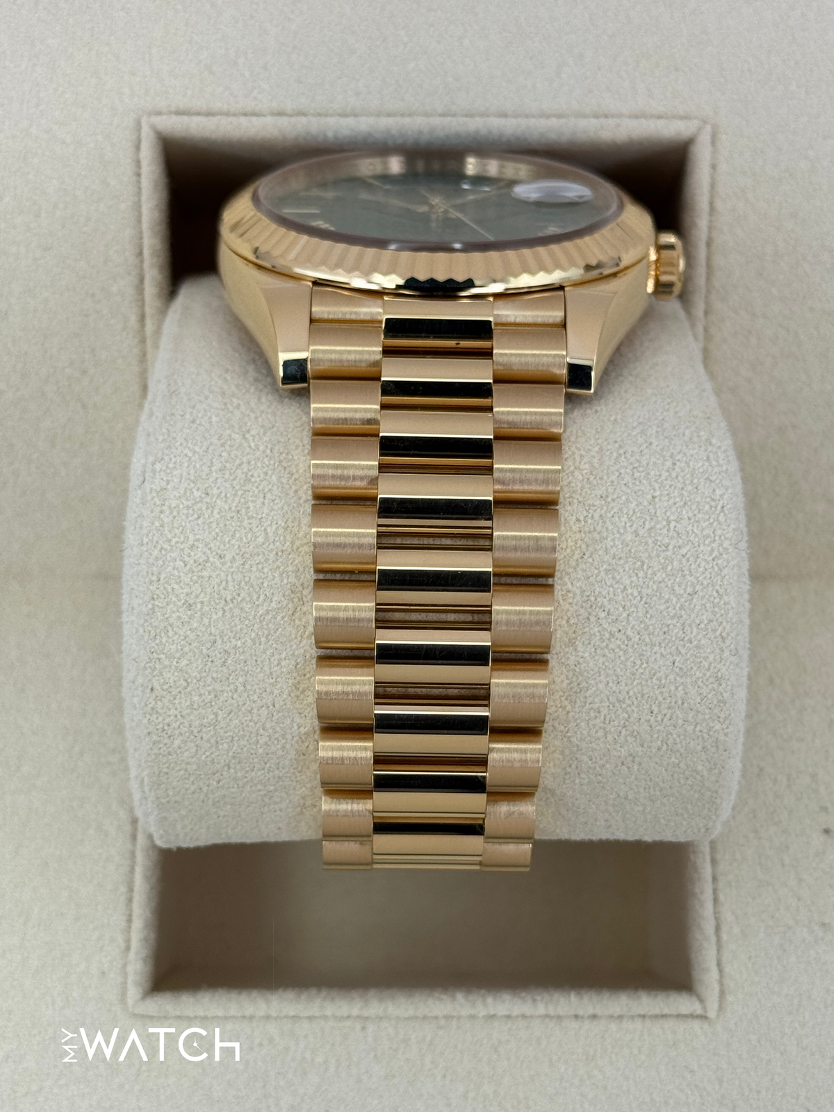 NEW 2025 Rolex Day-Date 40mm 228238 Presidential Green Dial