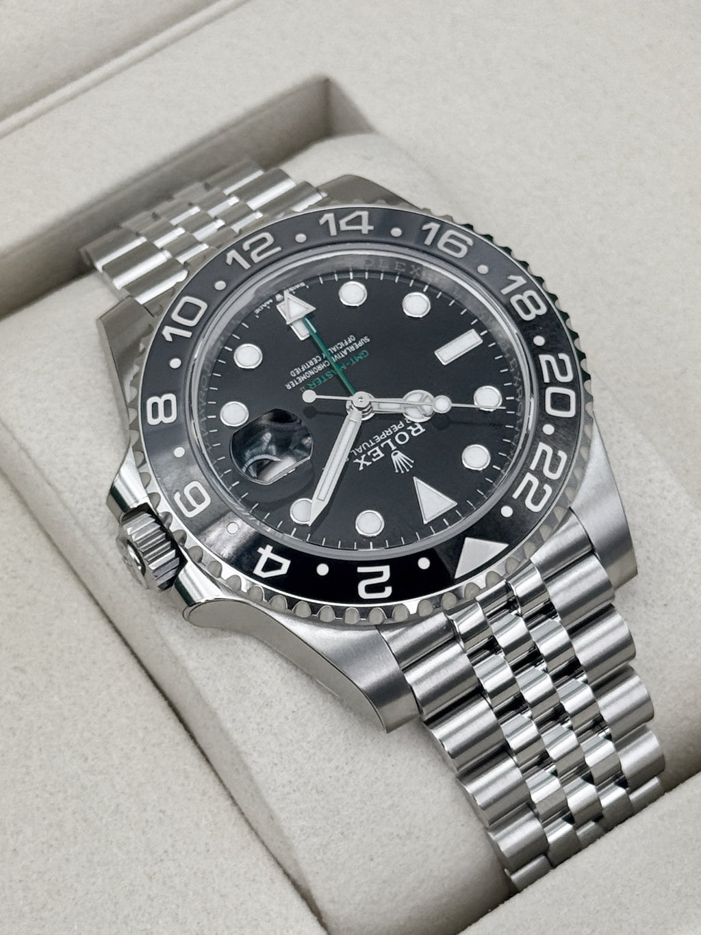 NEW 2026 Rolex GMT-Master II "Bruce Wayne" 40mm 126710GRNR Jubilee (STICKERED)