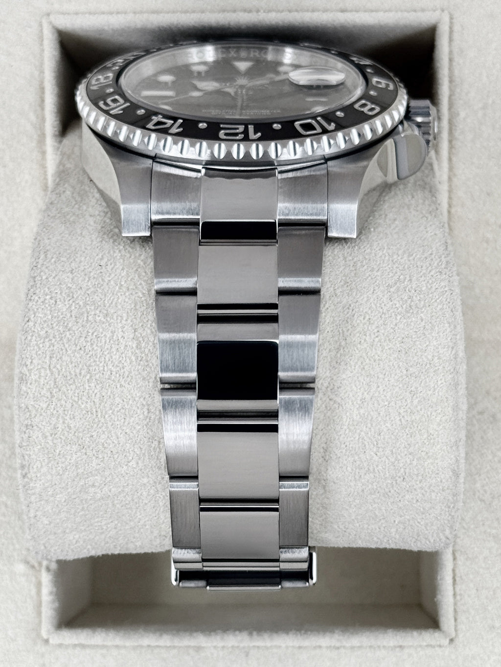 2017 Rolex GMT-Master II 40mm 116710LN Stainless Steel Black Dial