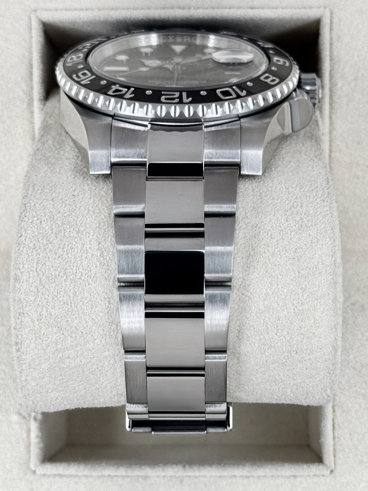 2017 Rolex GMT-Master II 40mm 116710LN Stainless Steel Black Dial