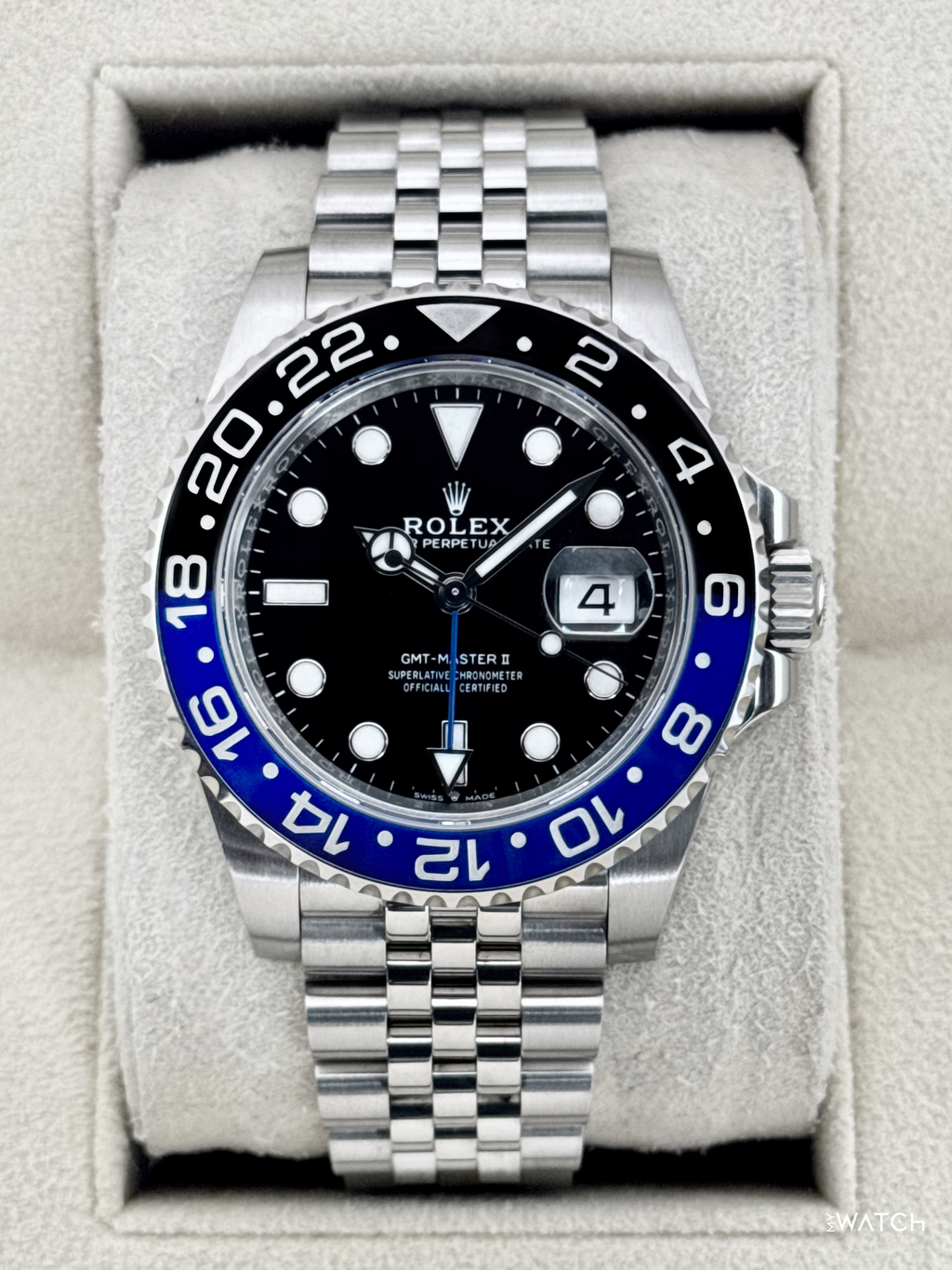 2024 Rolex GMT-Master II "Batgirl" 40mm 126710BLNR Jubilee