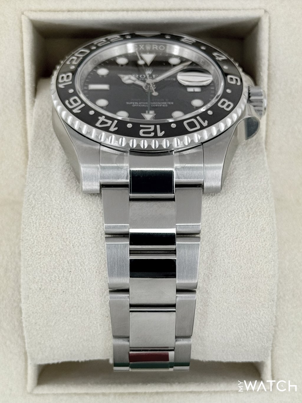 NEW OLD STOCK 2018 Rolex GMT-Master II 40mm 116710LN Black Dial (STICKERED)