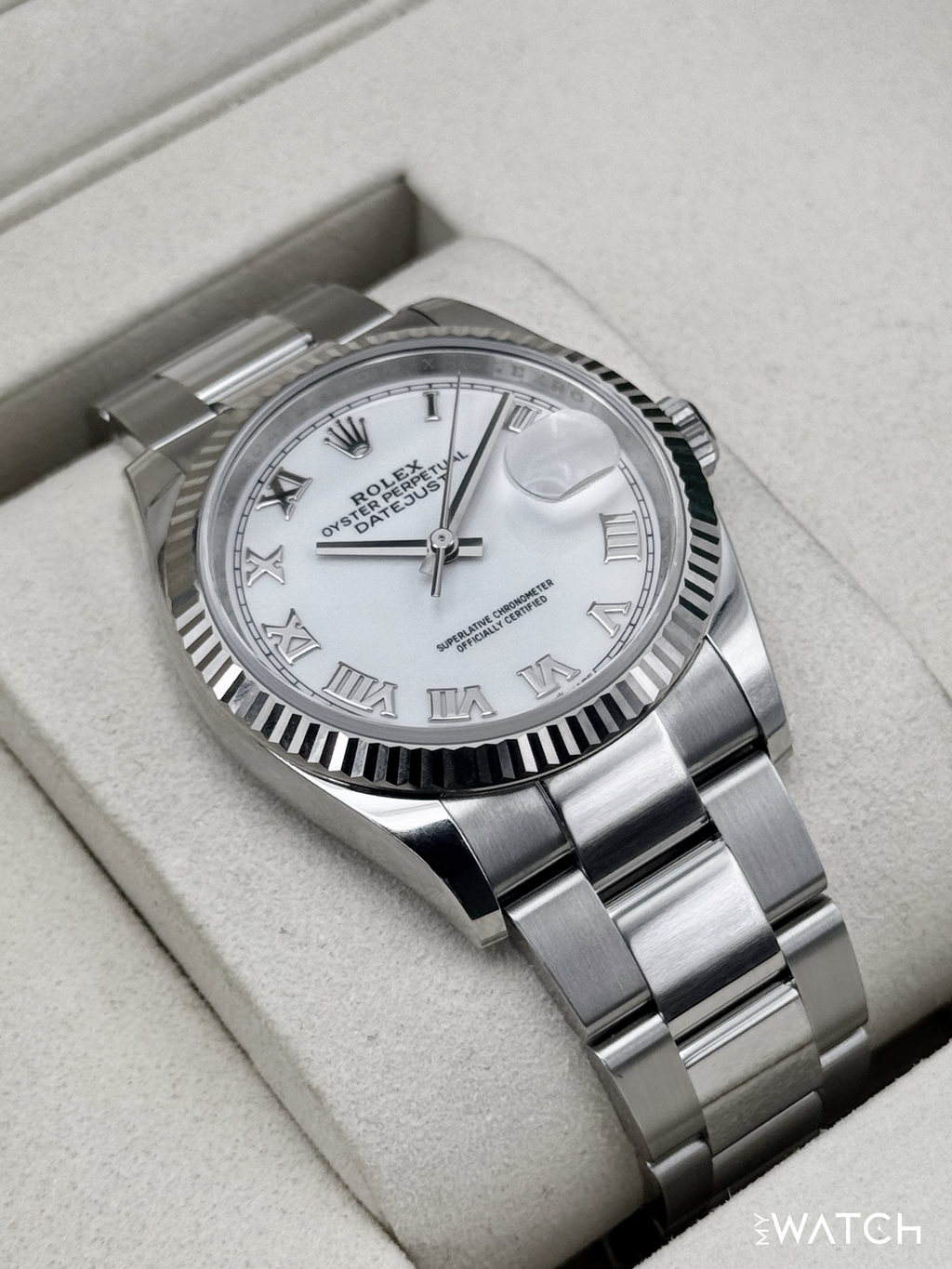 NEW 2026 Rolex Datejust 36mm 126234 Stainless Steel Oyster White Dial