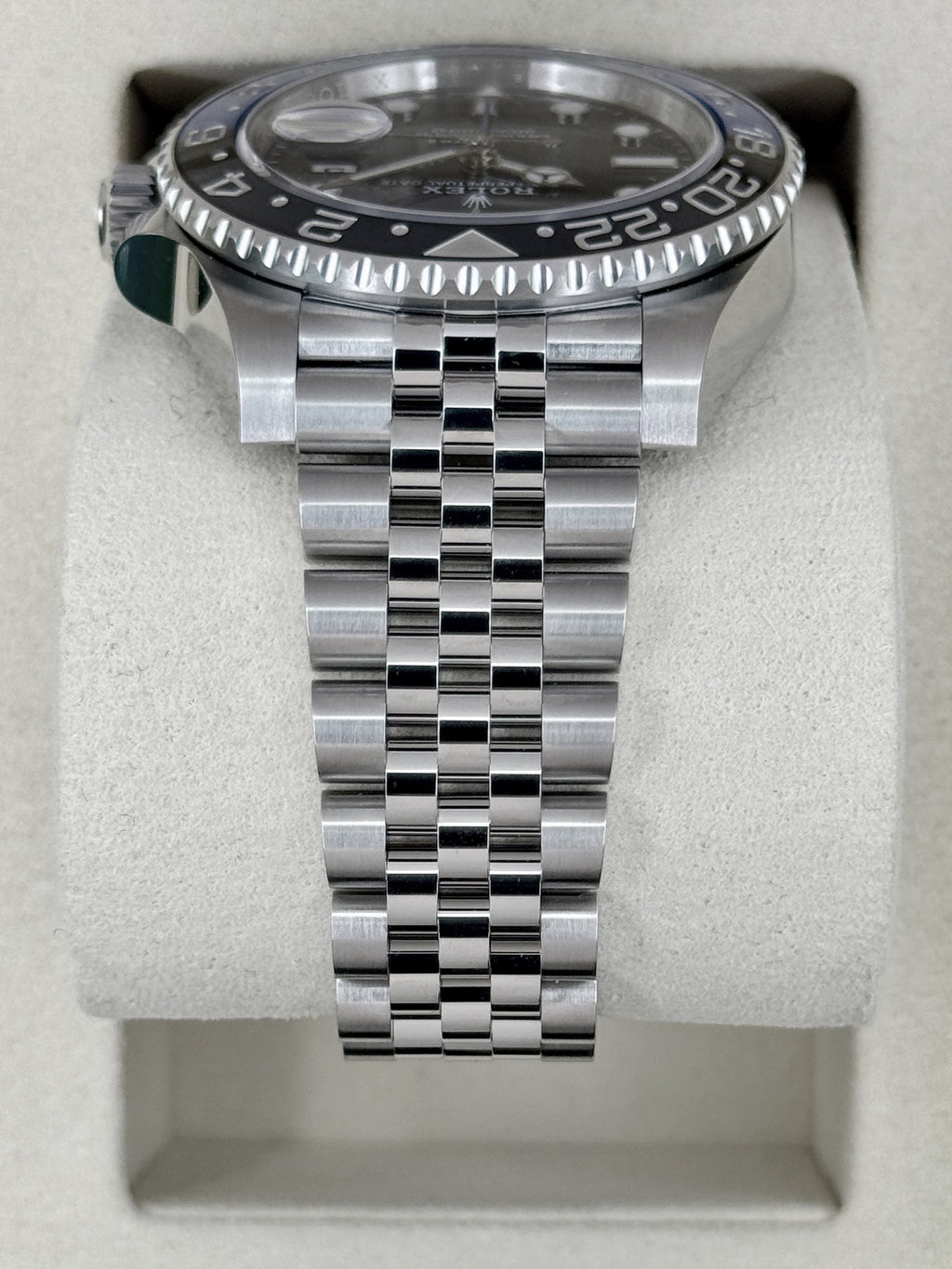 NEW 2026 Rolex GMT-Master II Batgirl 40mm 126710BLNR Jubilee (NEW STYLE CARD)