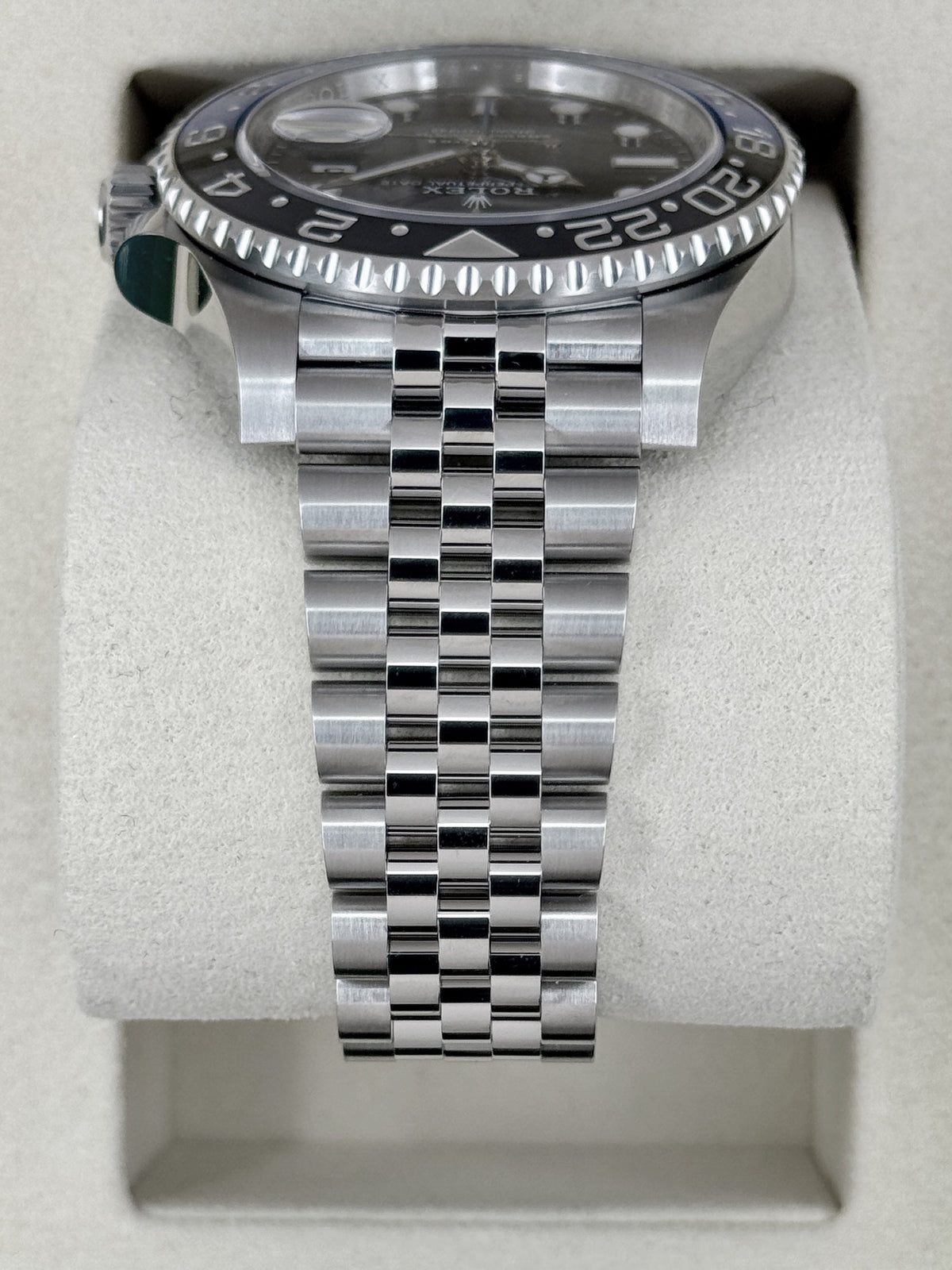 NEW 2026 Rolex GMT-Master II Batgirl 40mm 126710BLNR Jubilee (NEW STYLE CARD)