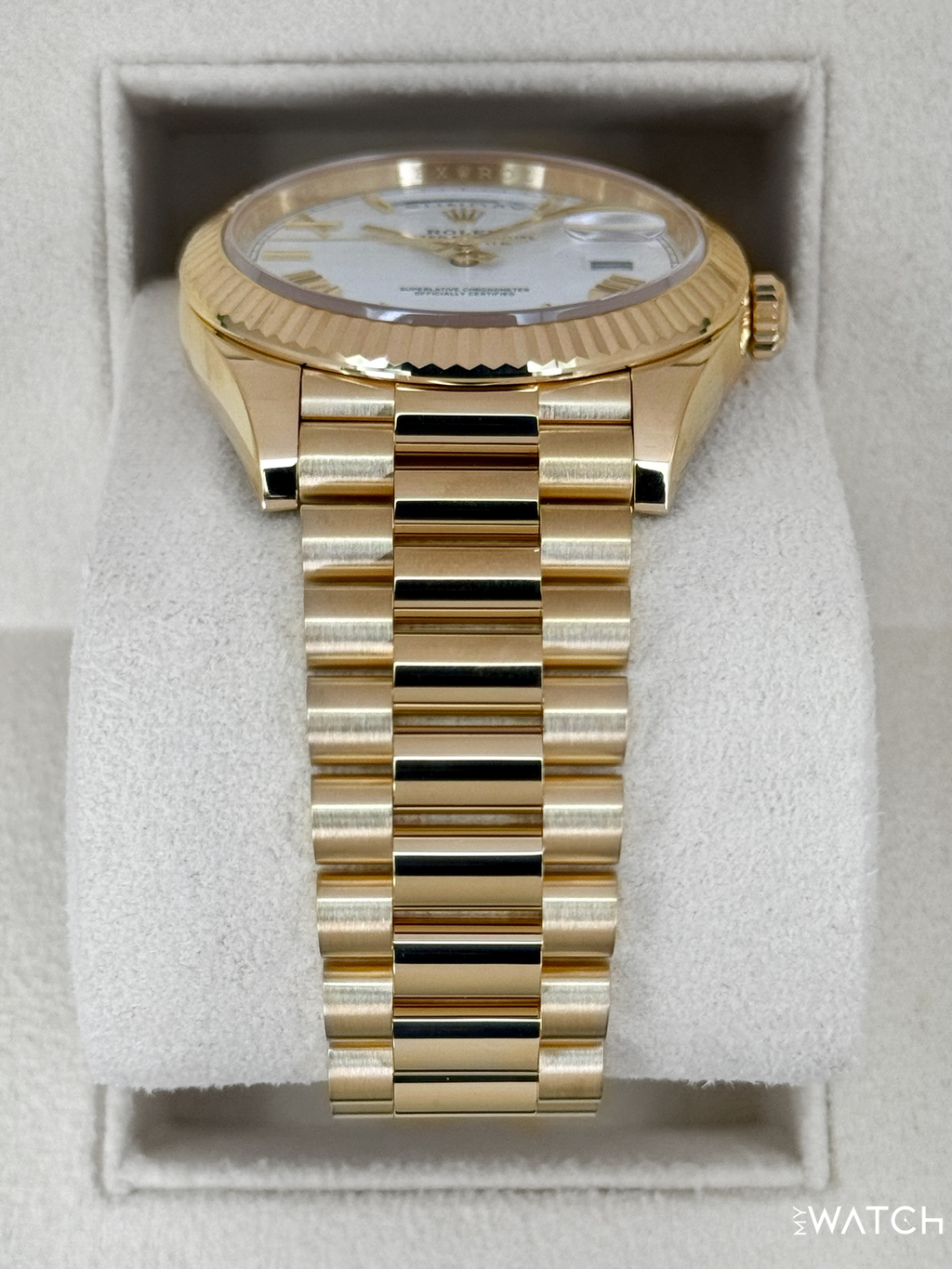 NEW 2025 Rolex Day-Date 40mm 228238 Presidential White Dial