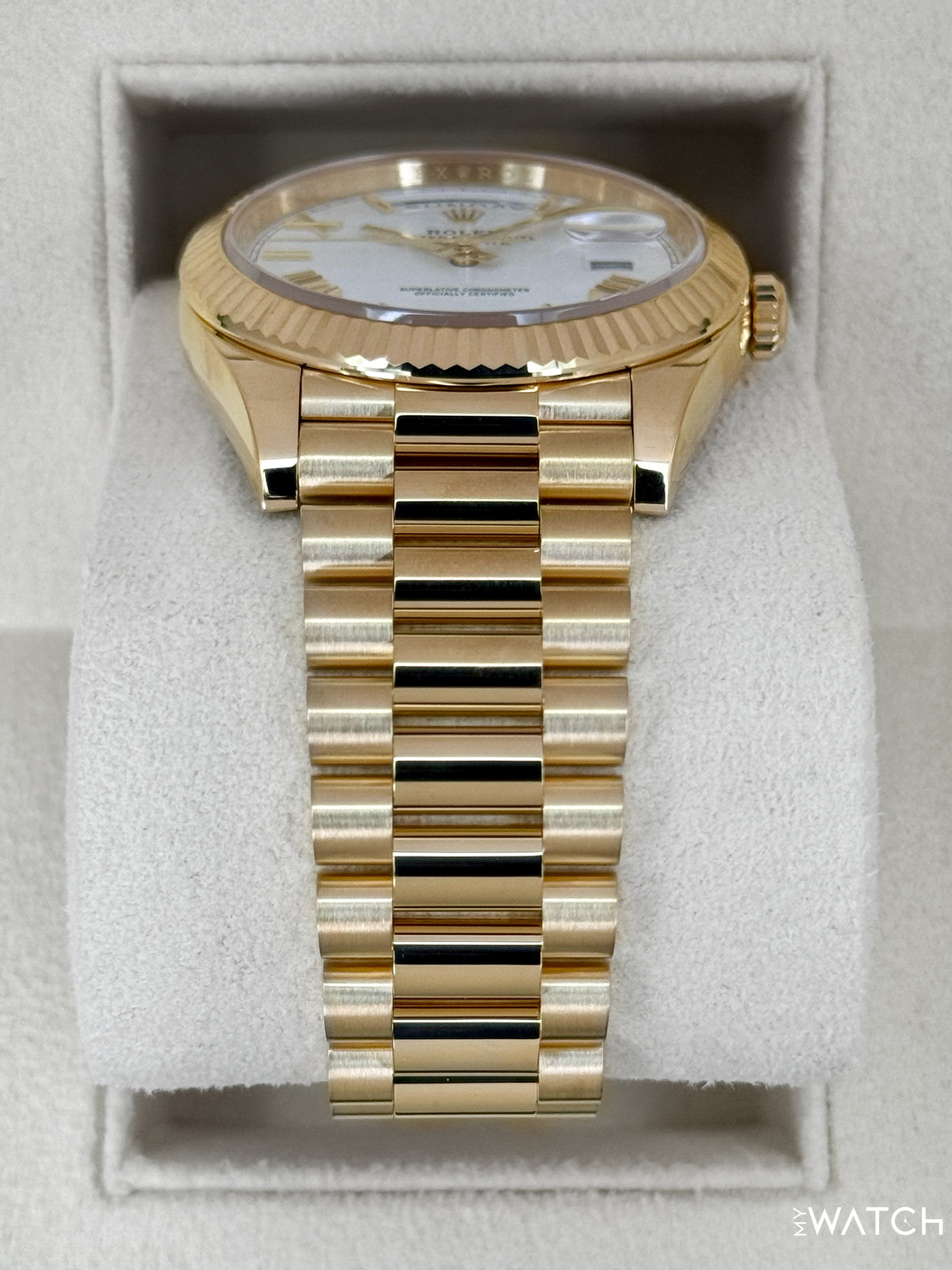 NEW 2025 Rolex Day-Date 40mm 228238 Presidential White Dial