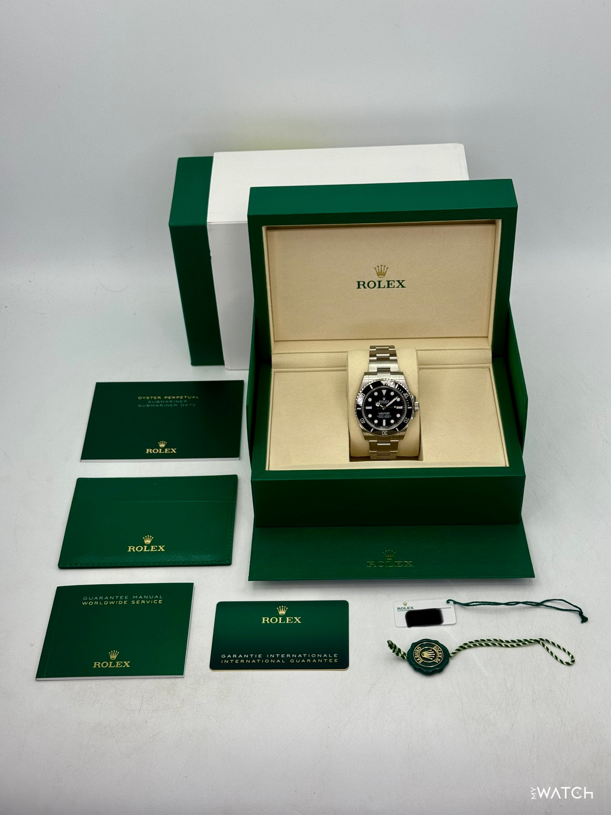 NEW 2025 Rolex Submariner 41mm 124060 Stainless Steel Black Dial (STICKERED)