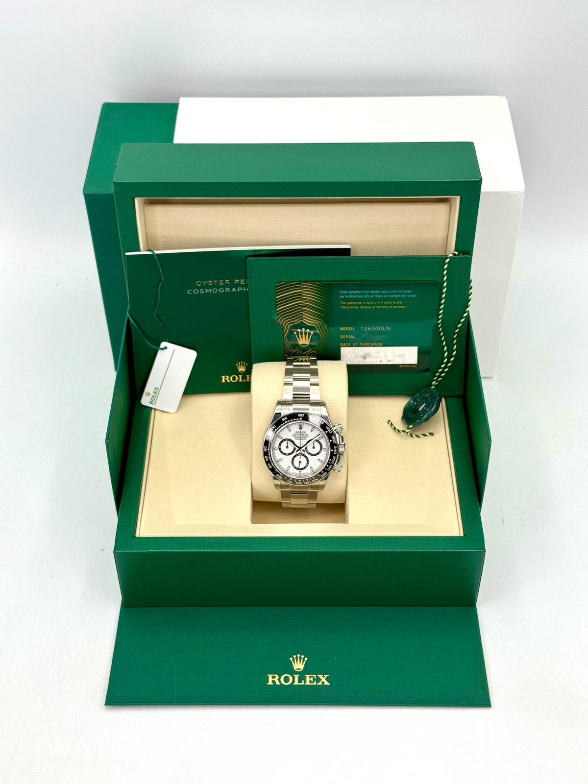 NEW 2025 Rolex Daytona 40mm 126500LN Stainless Steel Panda Dial