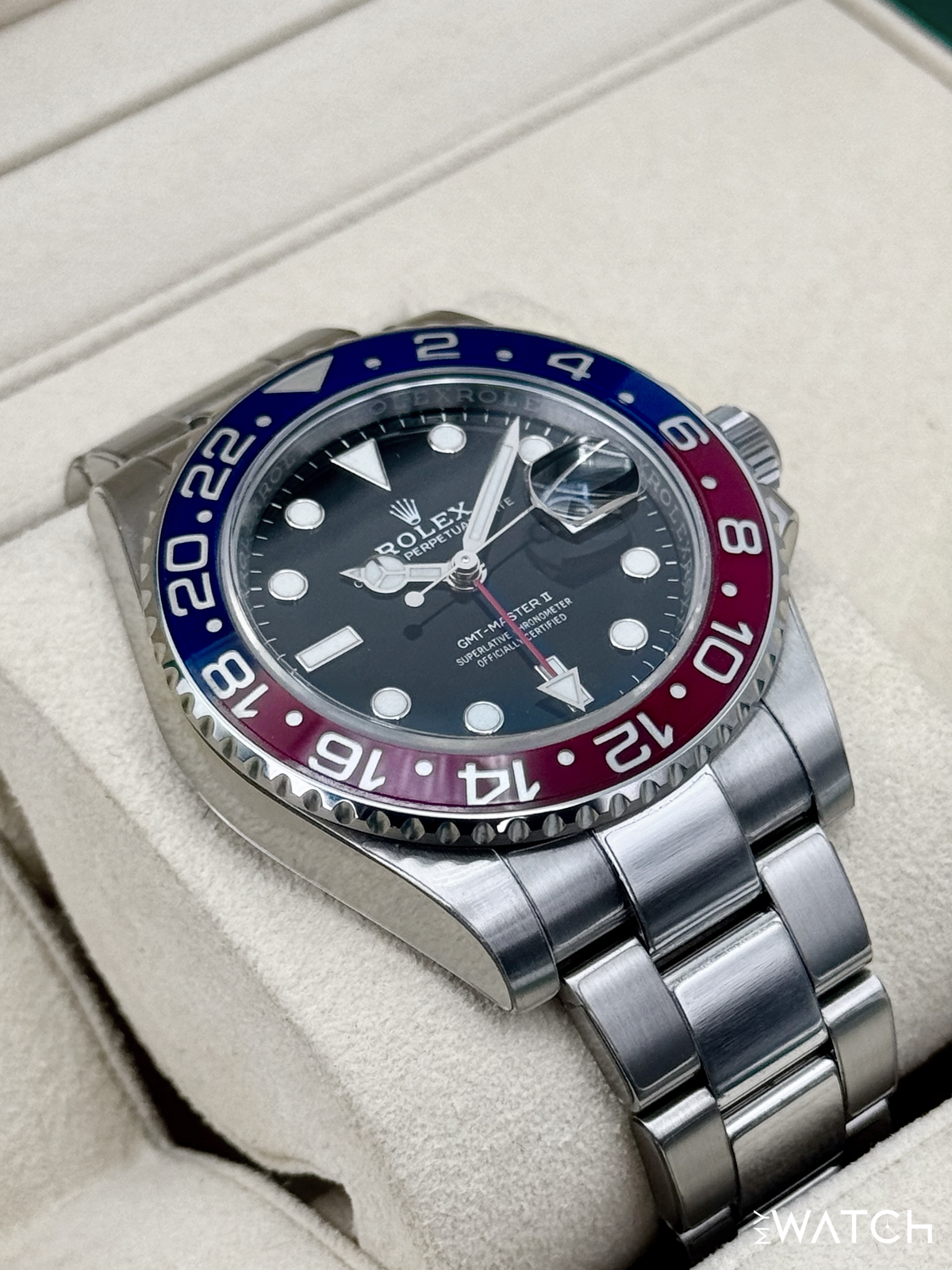 2022 Rolex GMT-Master II "Pepsi" 40mm 126710BLRO Oyster