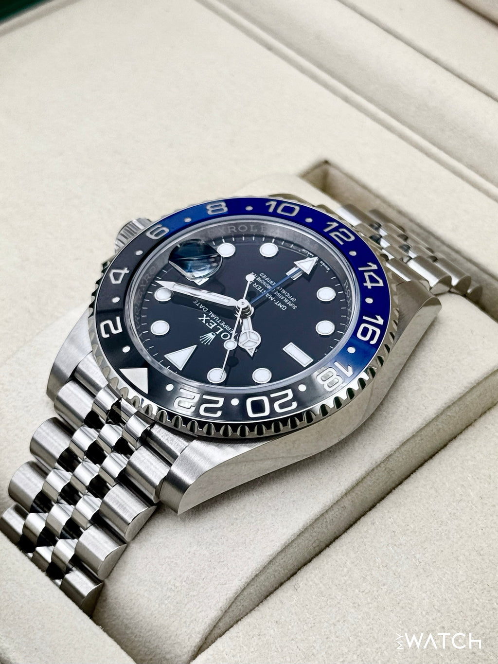 NEW 2025 Rolex GMT-Master II "Batgirl" 40mm 126710BLNR Jubilee
