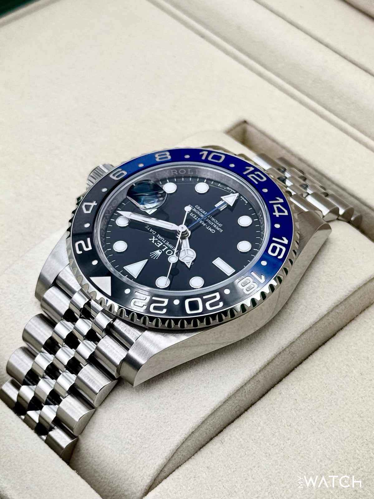 NEW 2025 Rolex GMT-Master II "Batgirl" 40mm 126710BLNR Jubilee