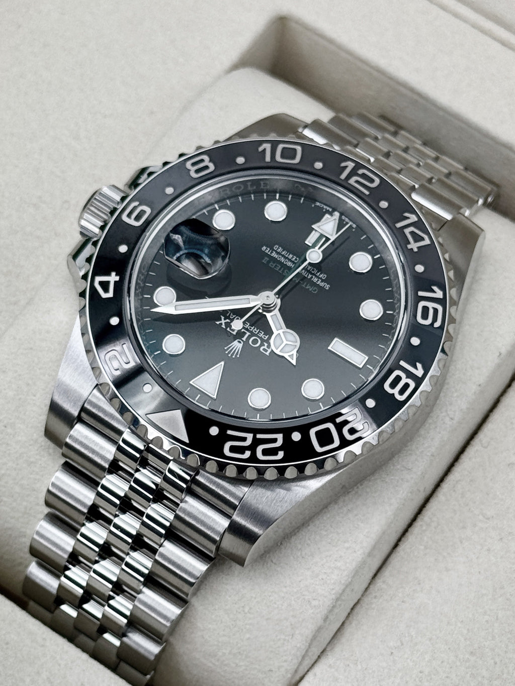NEW 2026 Rolex GMT-Master II Bruce Wayne 40mm 126710GRNR Jubilee (STICKERED)