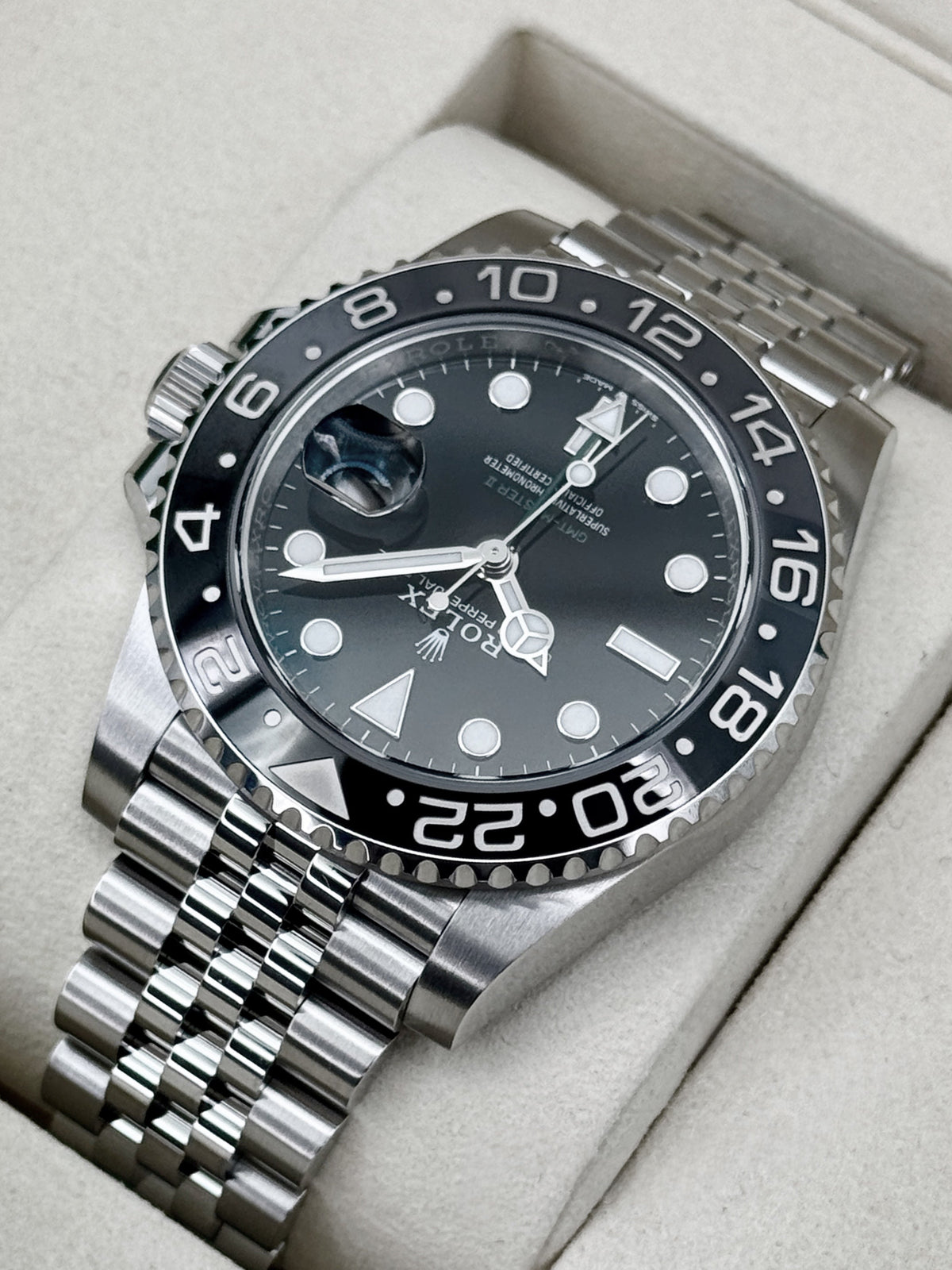 NEW 2026 Rolex GMT-Master II Bruce Wayne 40mm 126710GRNR Jubilee (STICKERED)