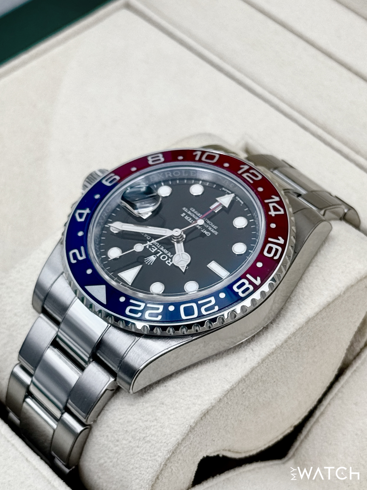 2022 Rolex GMT-Master II "Pepsi" 40mm 126710BLRO Oyster