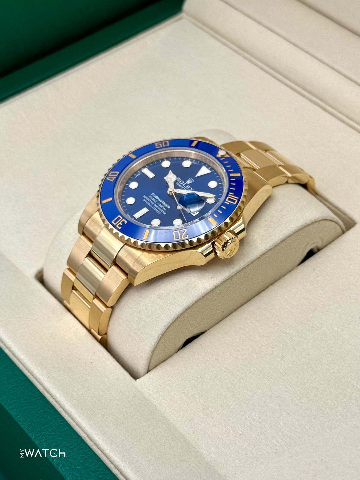 NEW 2025 Rolex Submariner "Bluesy" 41mm 126618LB Yellow Gold Blue Dial