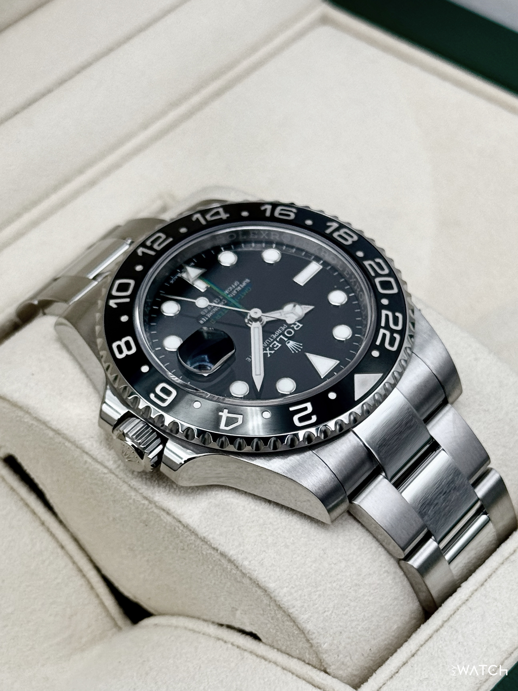 2019 Rolex GMT-Master II 40mm 116710LN Stainless Steel Black Dial