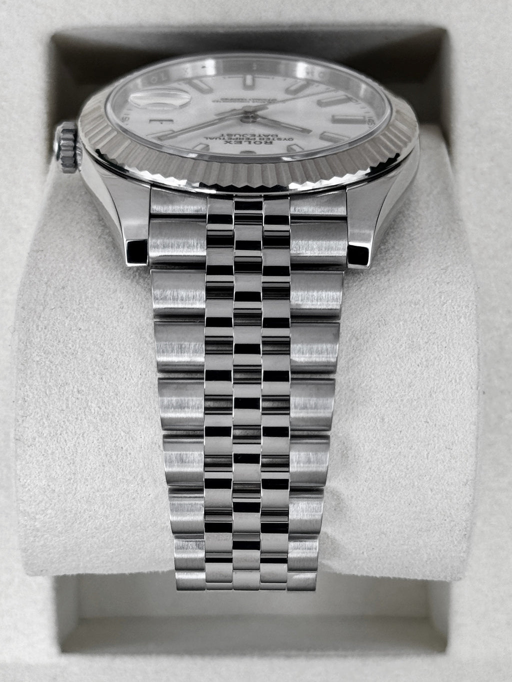 2026 Rolex Datejust 41mm 126334 Stainless Steel Jubilee White Dial