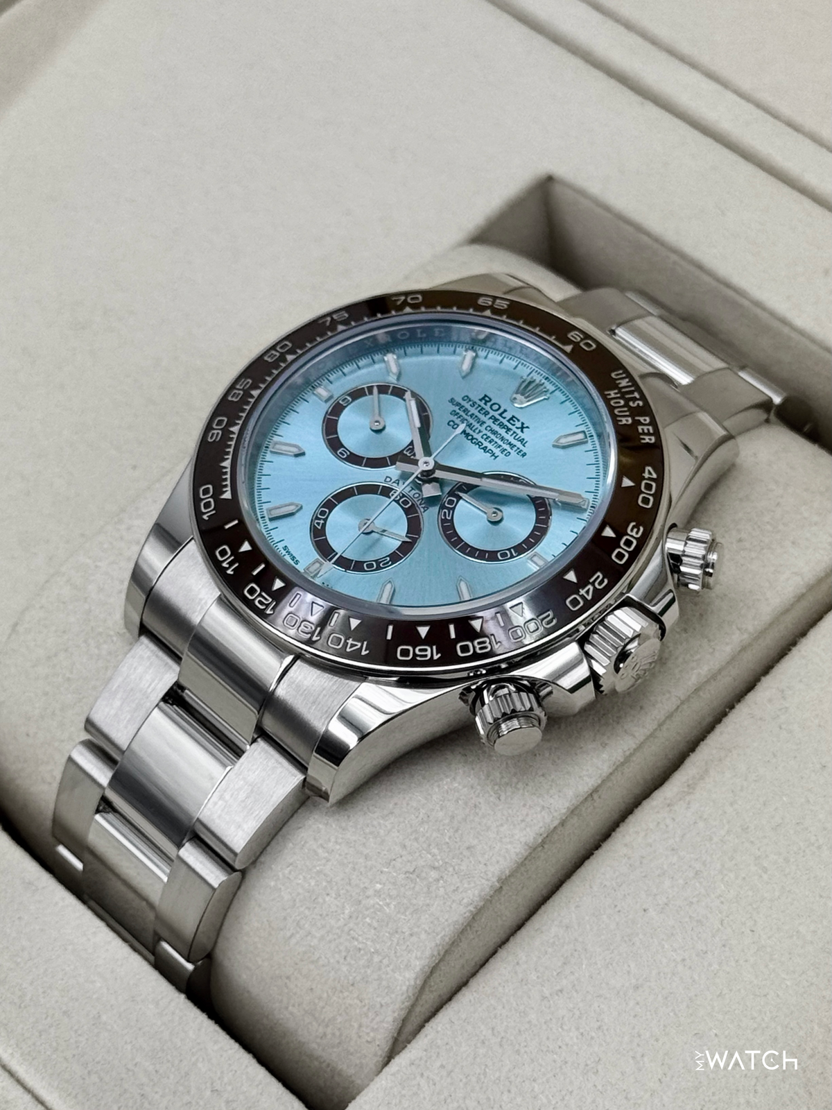 NEW 2026 Rolex Daytona 40mm 126506 Platinum Ice Blue Dial