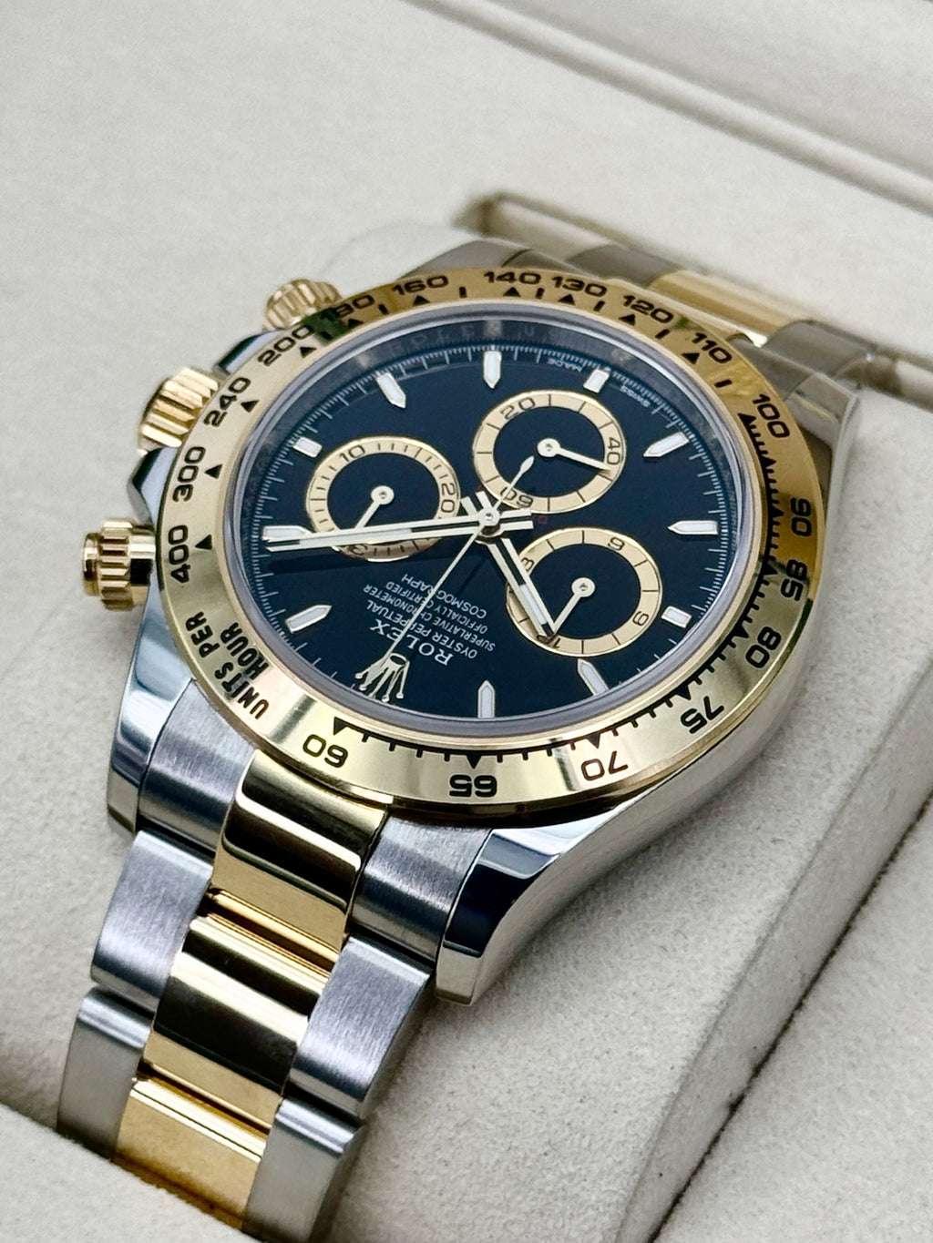 2025 Rolex Daytona 40mm 126503 Two-Tone Black Dial