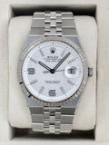 2026 Rolex Land-Dweller 40mm 127334 Stainless Steel Jubilee White Dial