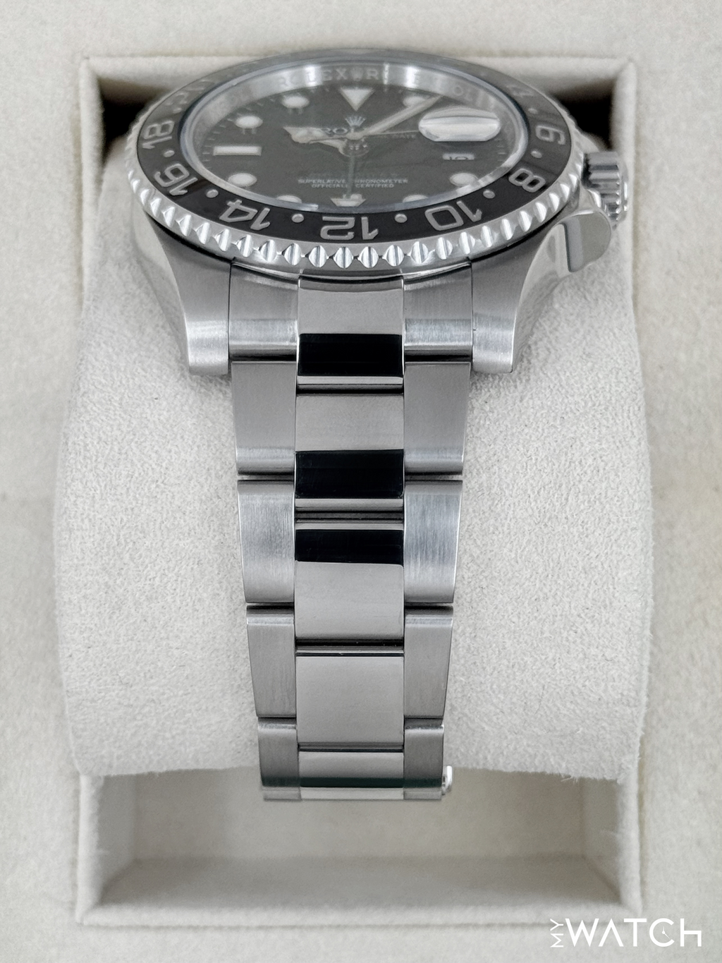 2018 Rolex GMT-Master II 40mm 116710LN Stainless Steel Black Dial