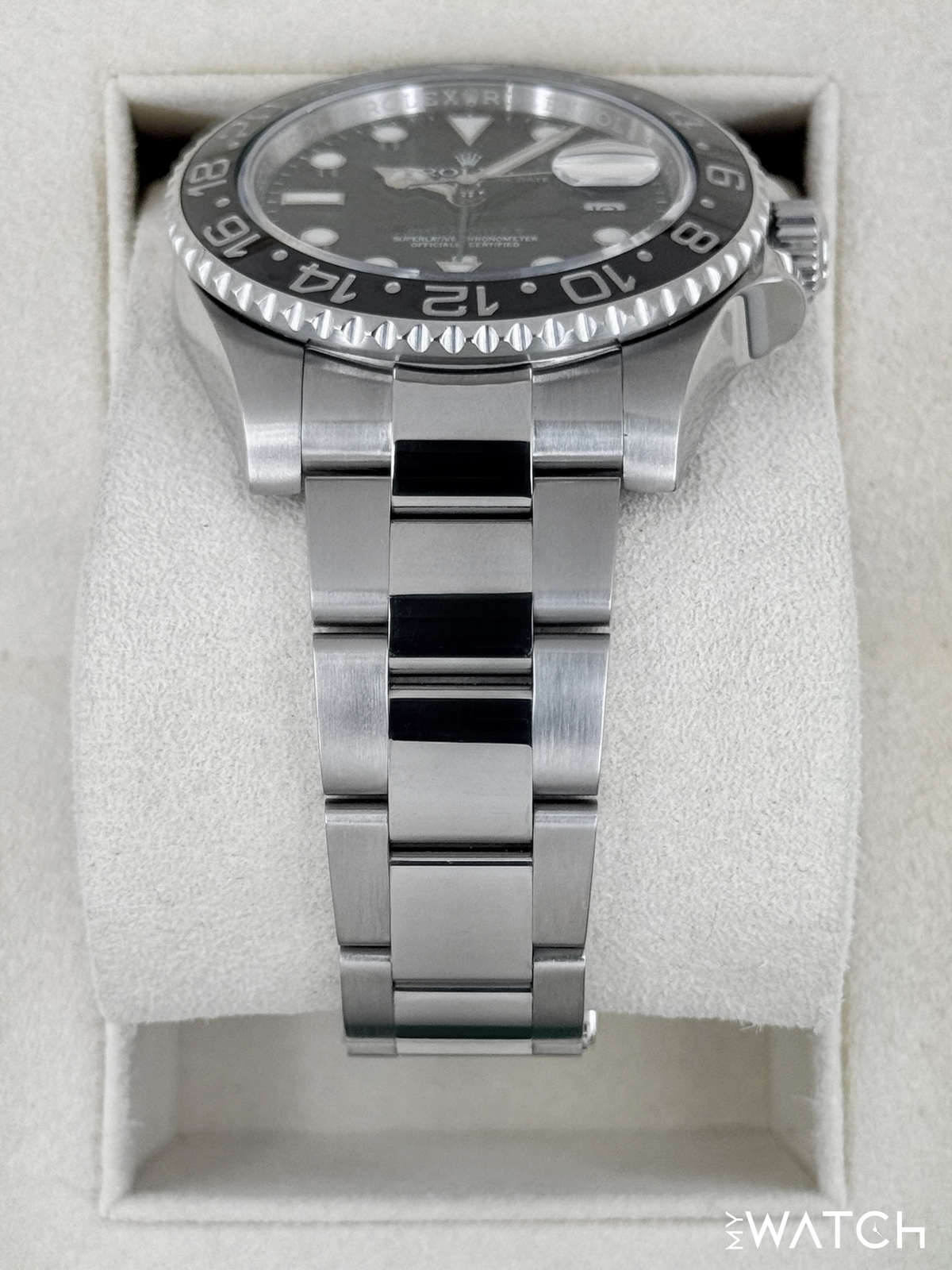 2018 Rolex GMT-Master II 40mm 116710LN Stainless Steel Black Dial
