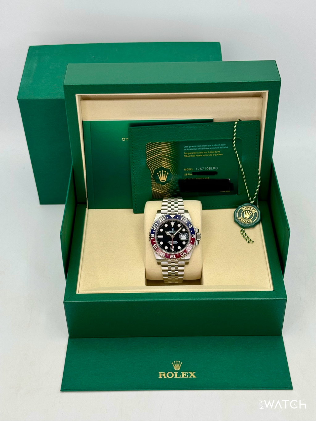 NEW 2026 Rolex GMT-Master II "Pepsi" 40mm 126710BLRO Jubilee