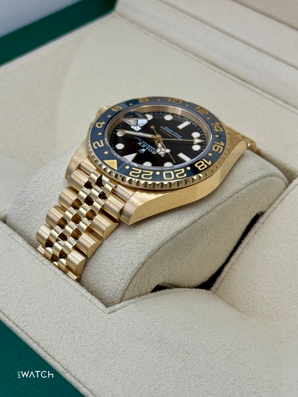 2025 Rolex GMT-Master II 40mm 126718GRNR Jubilee Black Dial