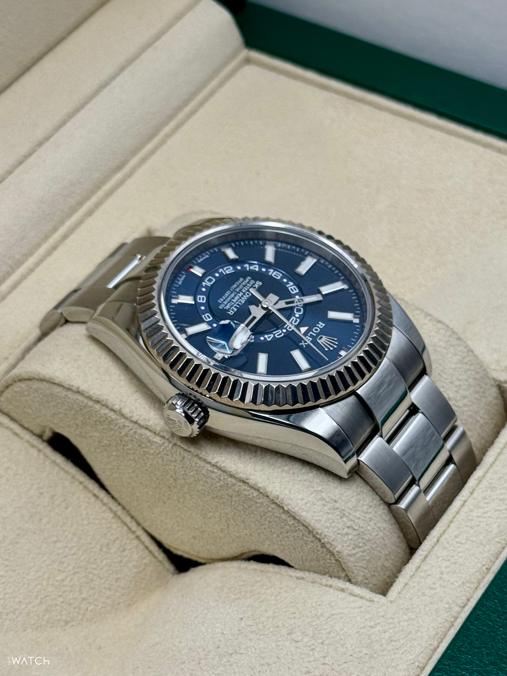 2023 Rolex Sky-Dweller 42mm 326934 Oyster Blue Dial
