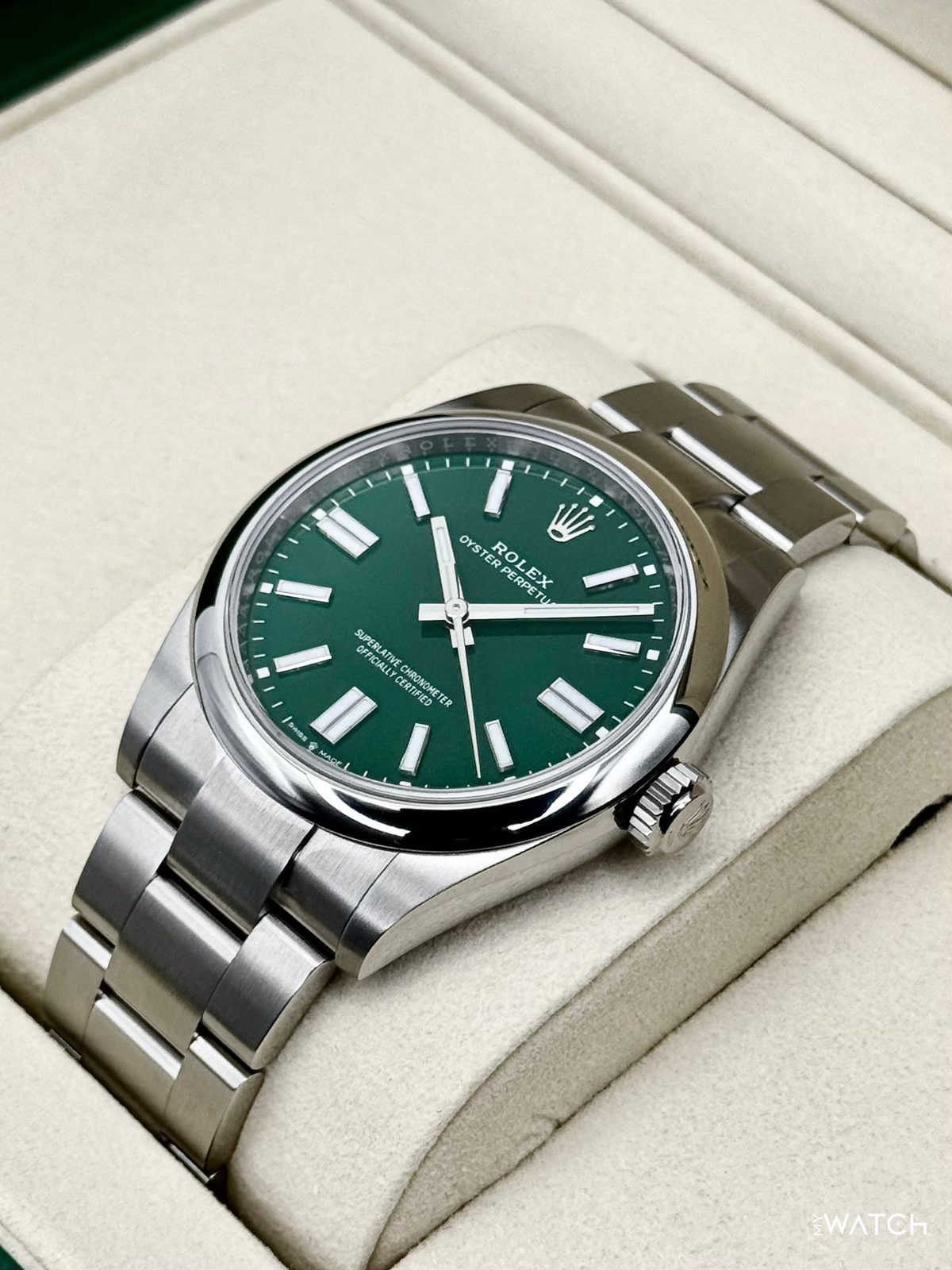 NEW 2026 Rolex Oyster Perpetual 41mm 134300 Green Dial