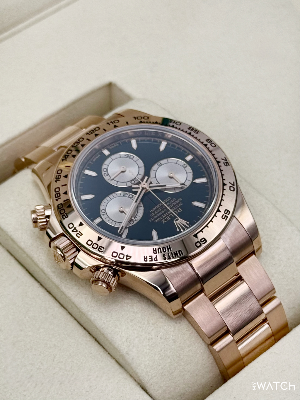 NEW 2025 Rolex Daytona 40mm 126505 Rose Gold Black Dial