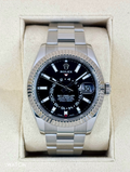2019 Rolex Sky-Dweller 42mm 326934 Oyster Black Dial