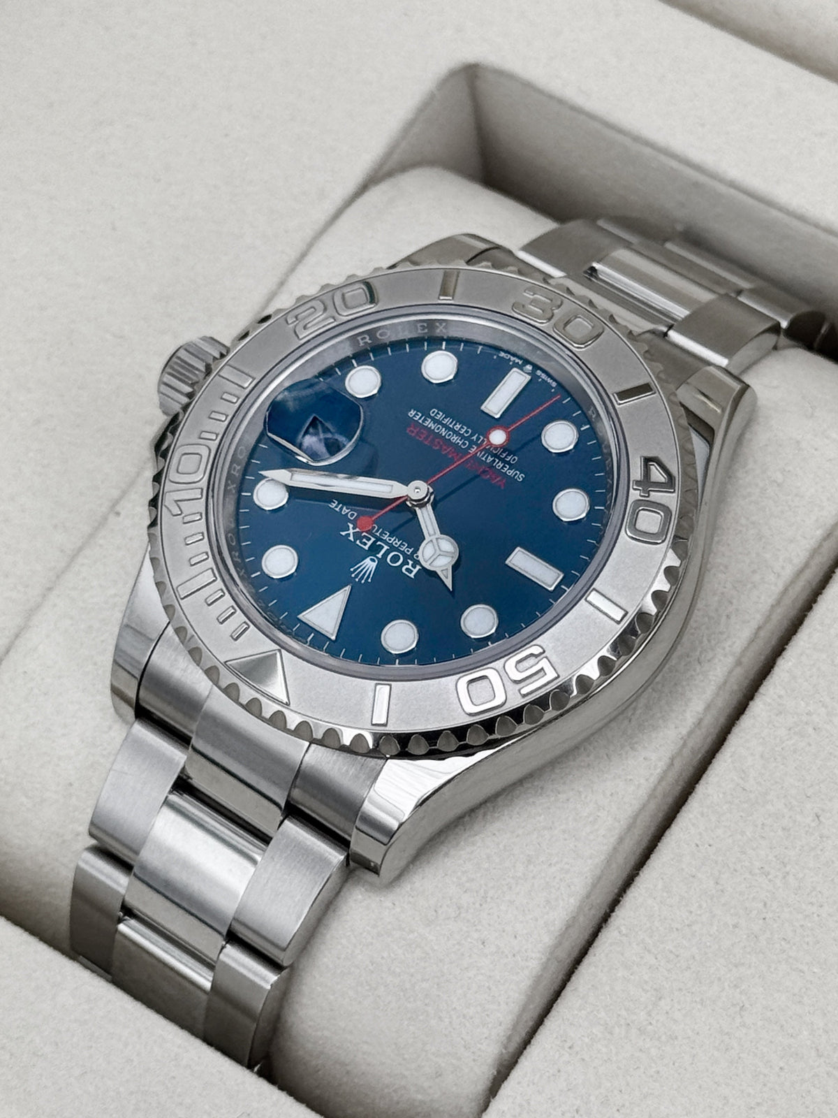 2025 Rolex Yacht-Master 40mm 126622 Stainless Steel Blue Dial