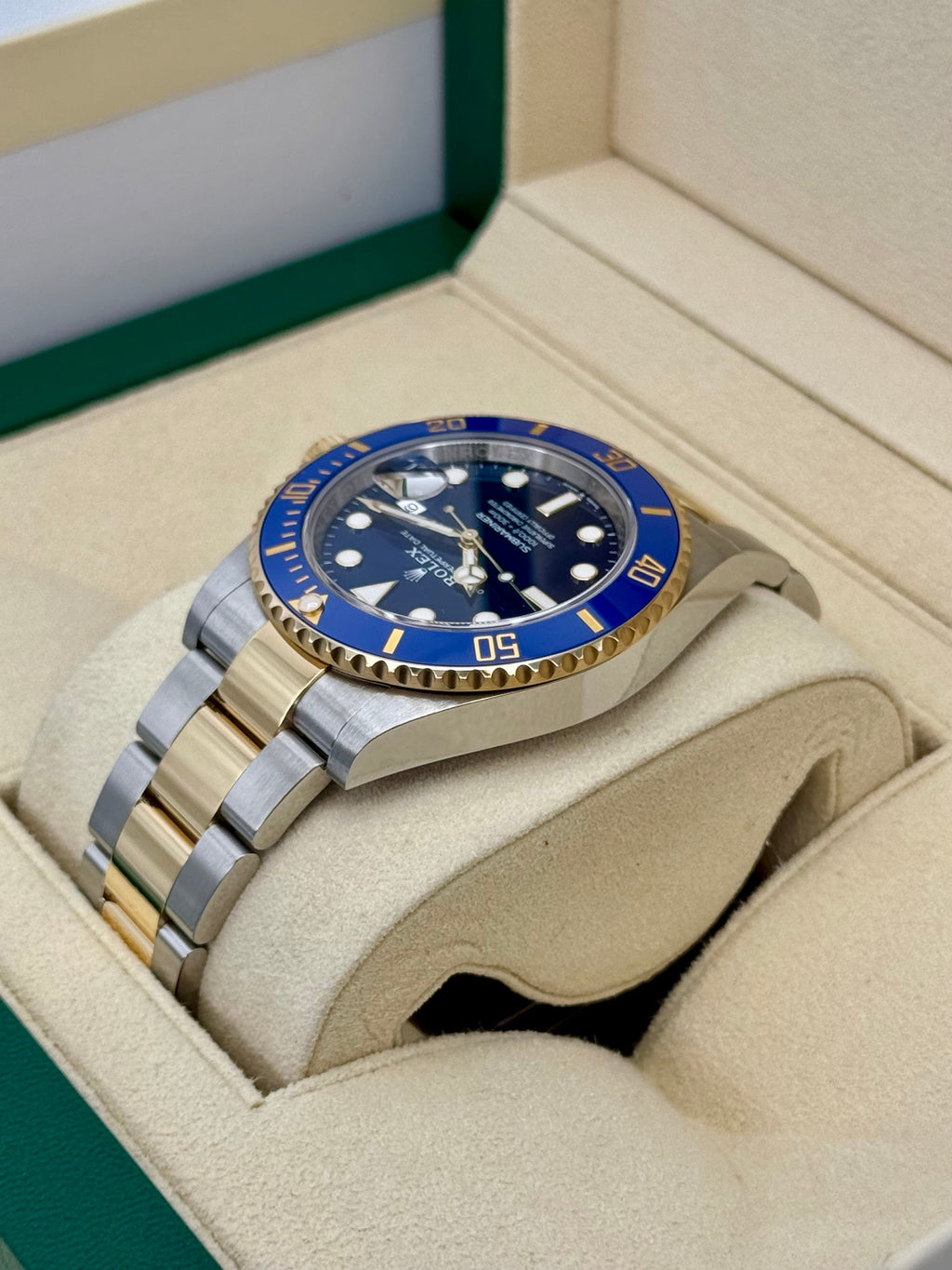 2024 Rolex Submariner "Bluesy" 41mm 126613LB Two-Tone Blue Dial