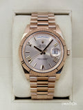 2023 Rolex Day-Date 40mm 228235 Presidential Rose Gold Sundust Dial