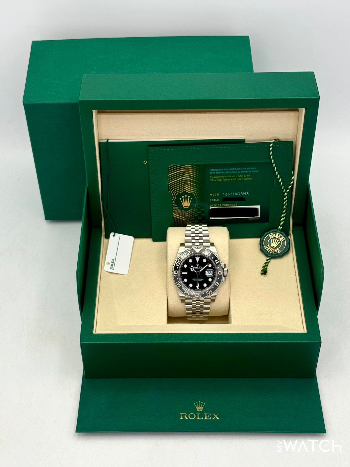NEW 2025 Rolex GMT-Master II "Bruce Wayne" 40mm 126710GRNR Jubilee