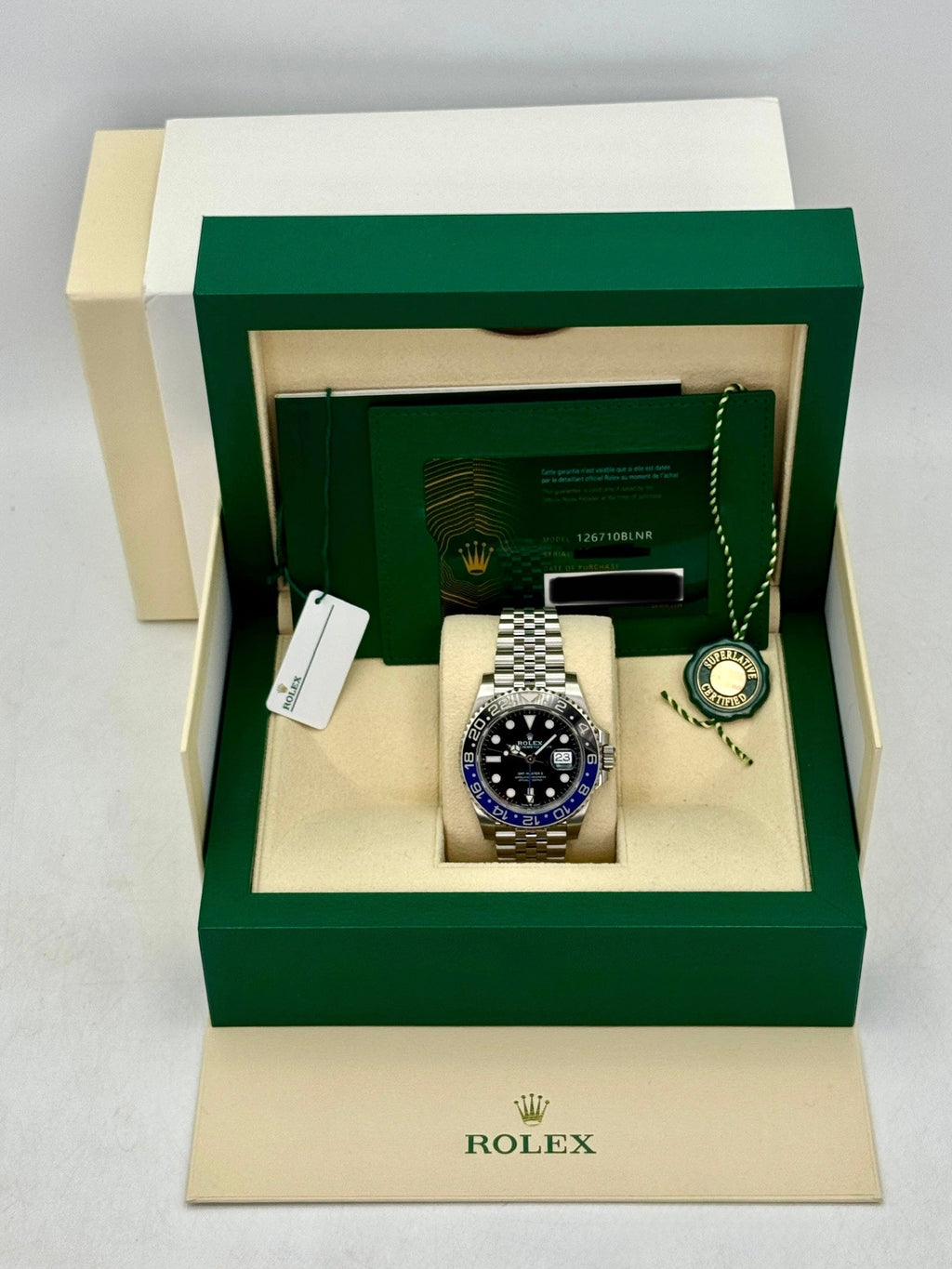 2023 Rolex GMT-Master II "Batgirl" 40mm 126710BLNR Jubilee