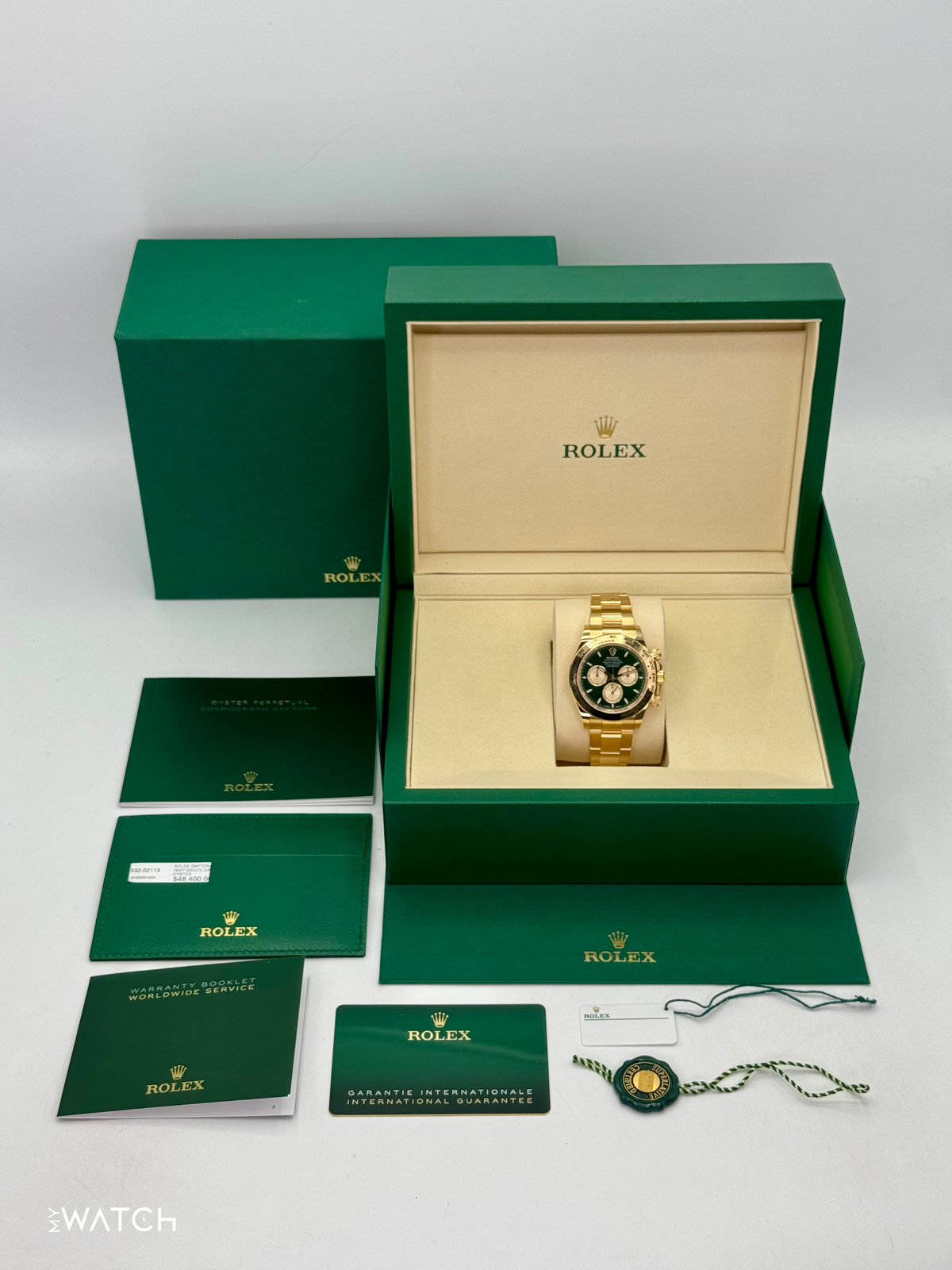 NEW 2026 Rolex Daytona "John Mayer" 40mm 126508 Yellow Gold Green Dial