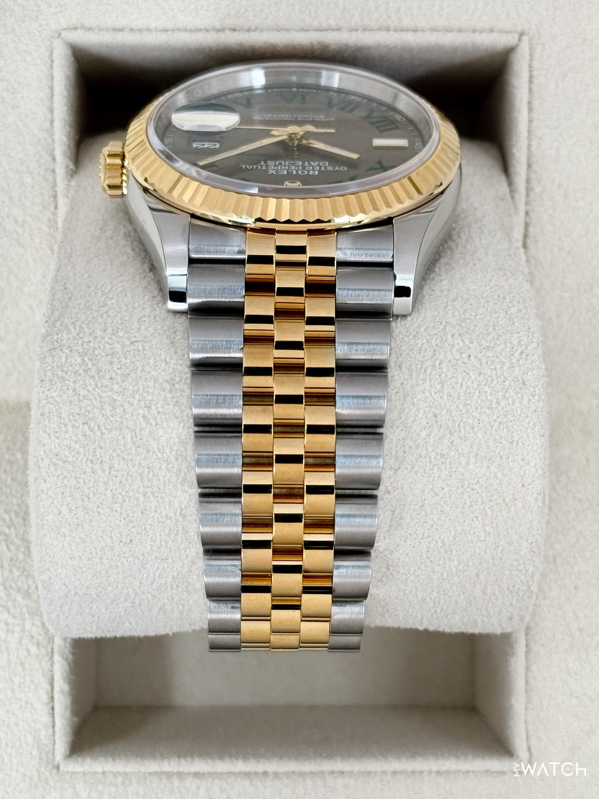 2025 Rolex Datejust 36mm 126233 Two-Tone Jubilee Wimbledon Dial