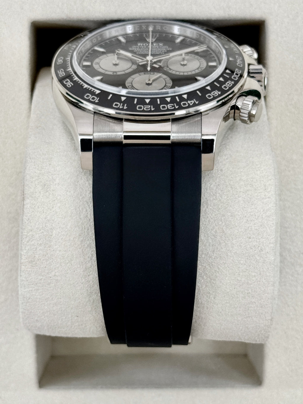 2026 Rolex Daytona Baby Le Mans 40mm 126519LN White Gold Black Dial (NEW STYLE CARD)