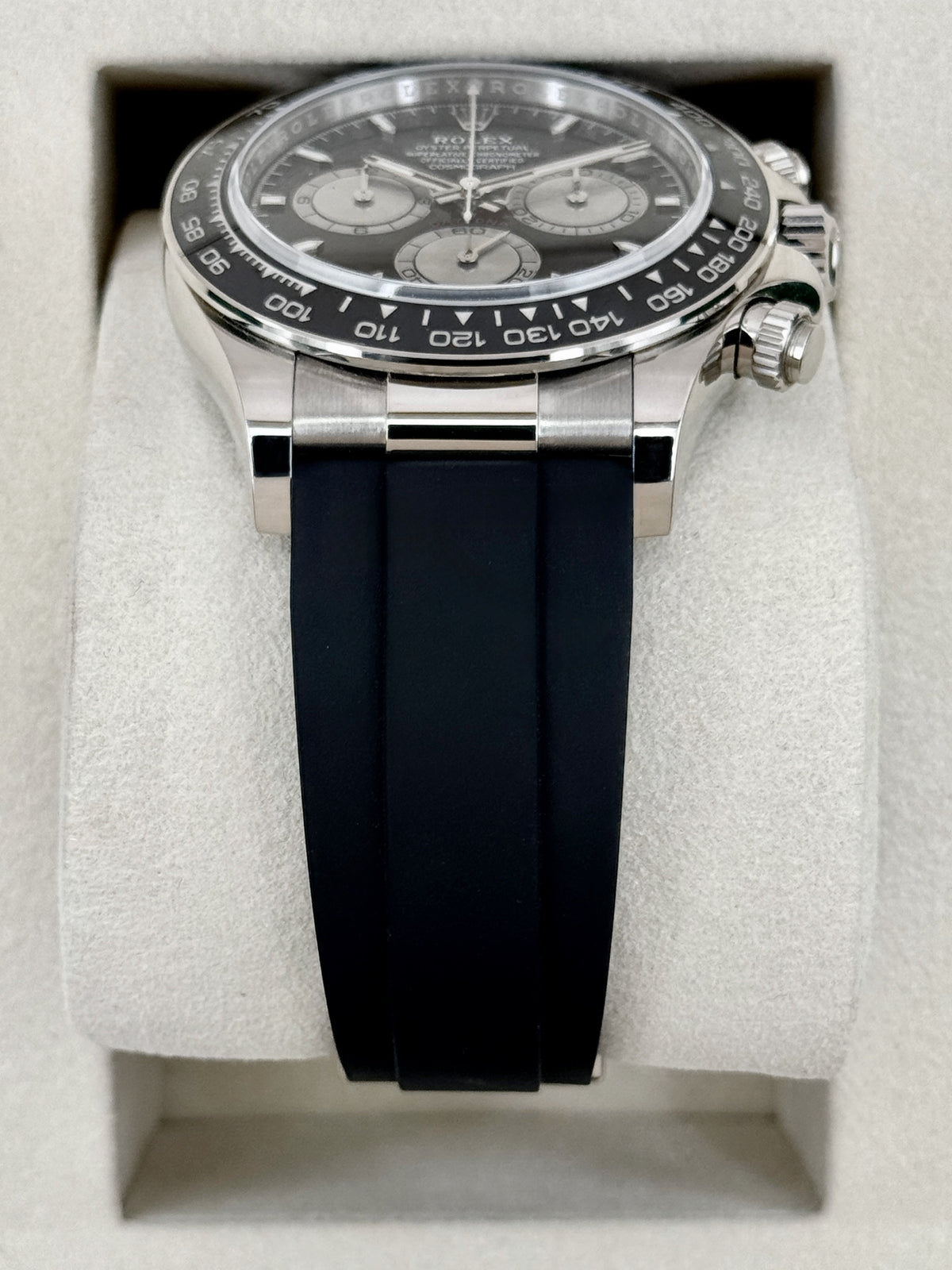 2026 Rolex Daytona Baby Le Mans 40mm 126519LN White Gold Black Dial (NEW STYLE CARD)