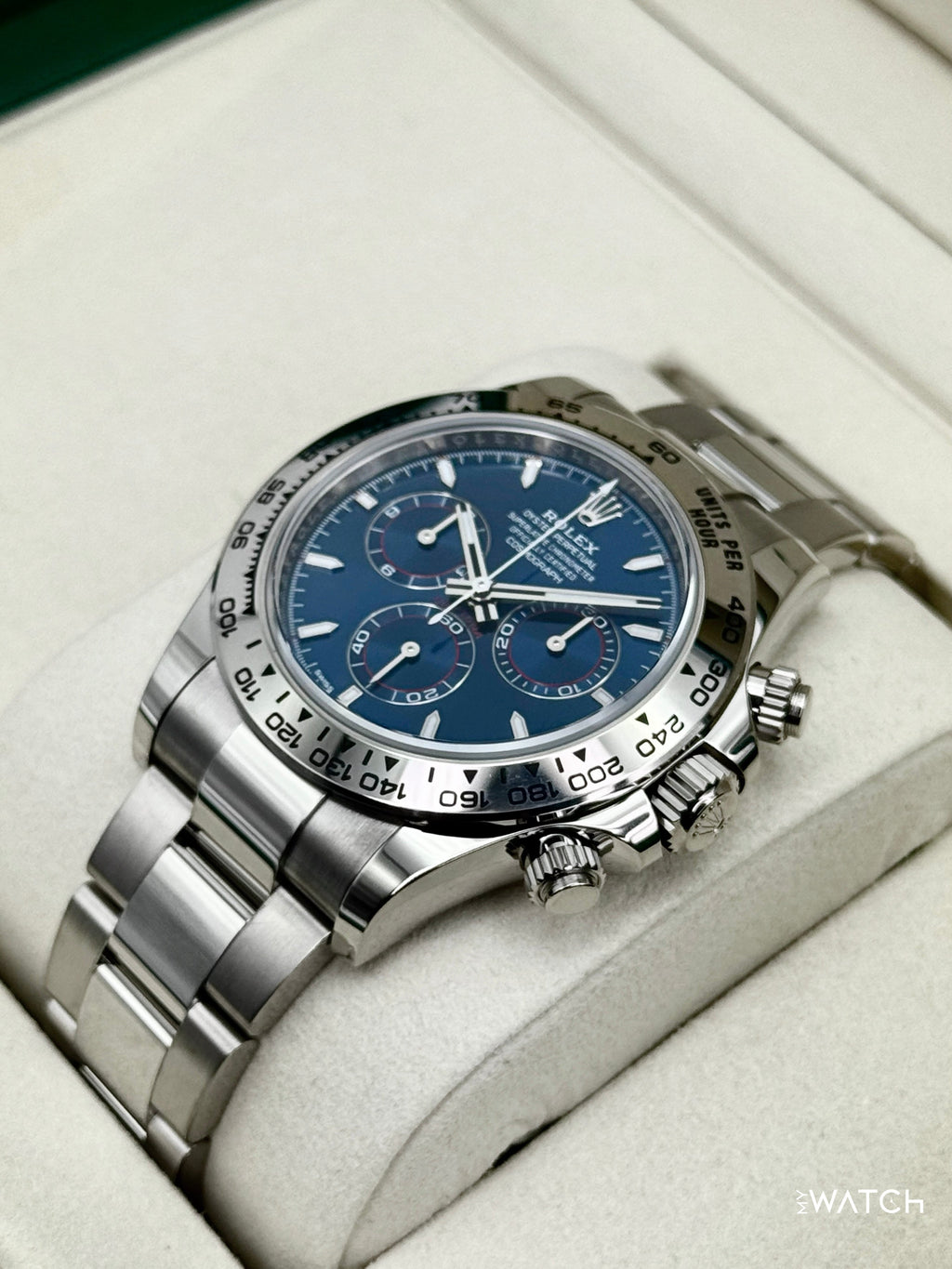 NEW 2026 Rolex Daytona 40mm 126509 White Gold Blue Dial