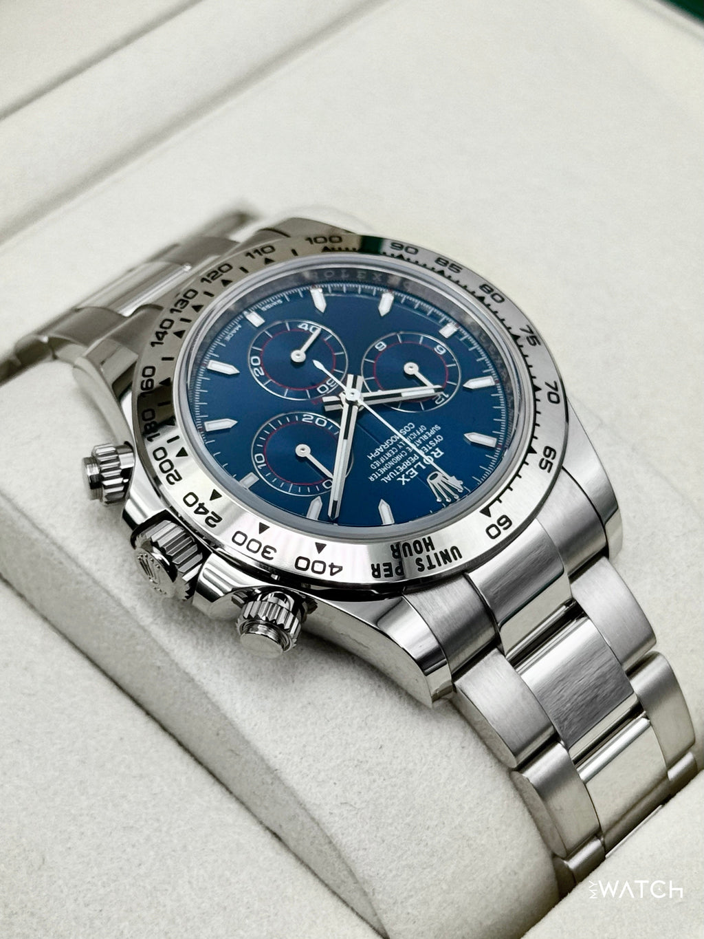 NEW 2026 Rolex Daytona 40mm 126509 White Gold Blue Dial